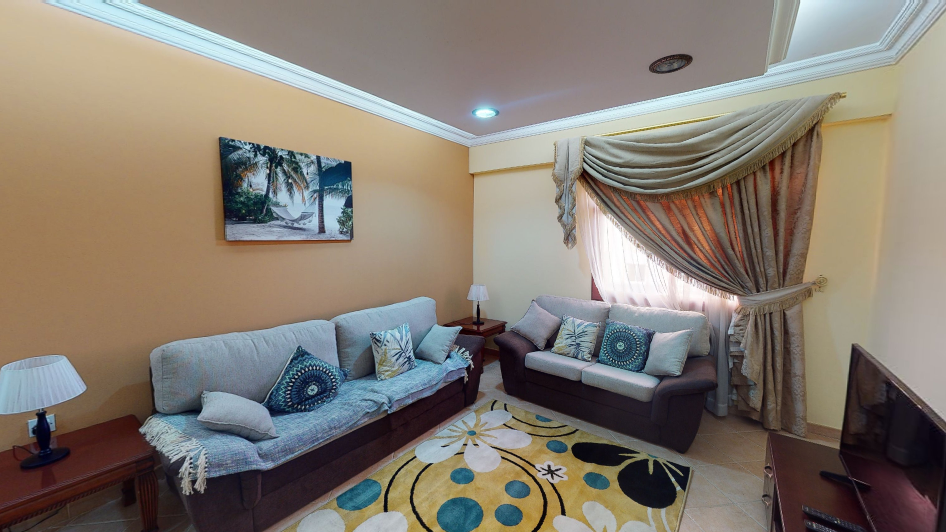 3 bedrooms furnished apartment in Al Mansoura P-61